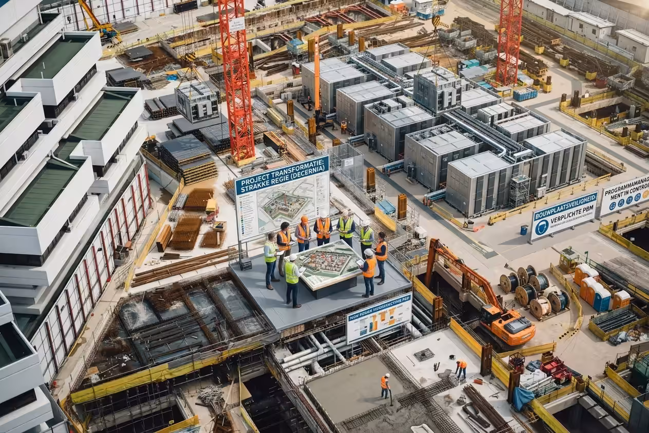 Overzicht van het regie- en architectuurdomein