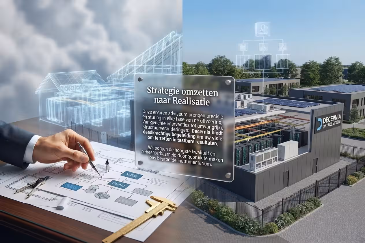 Organisatielandschap voor en na de transformatie