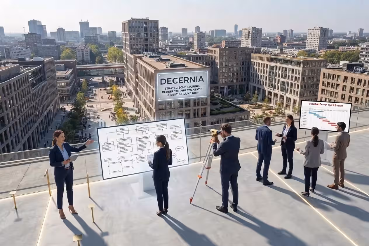 Programmateam stemt de strategische koers af