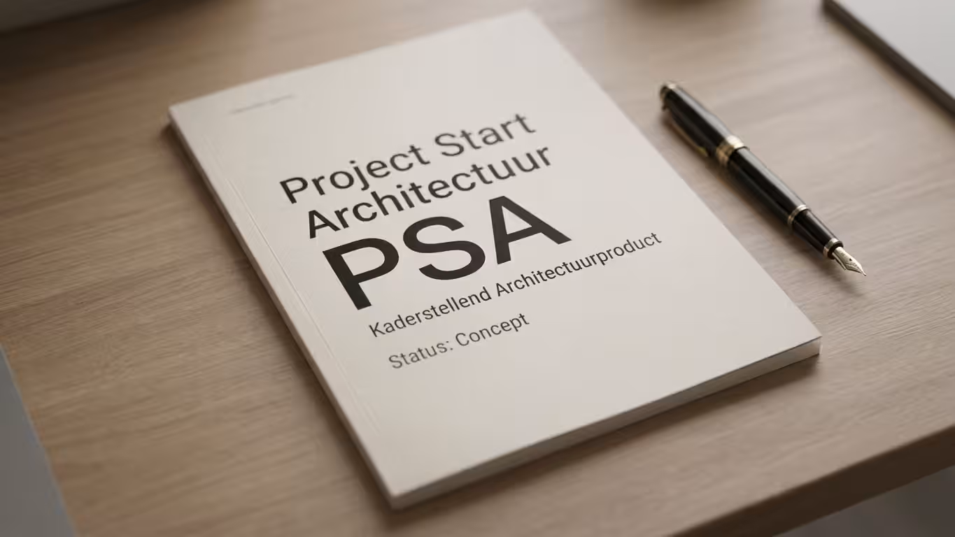 Inzichtelijk dashboard van een Project Start Architectuur